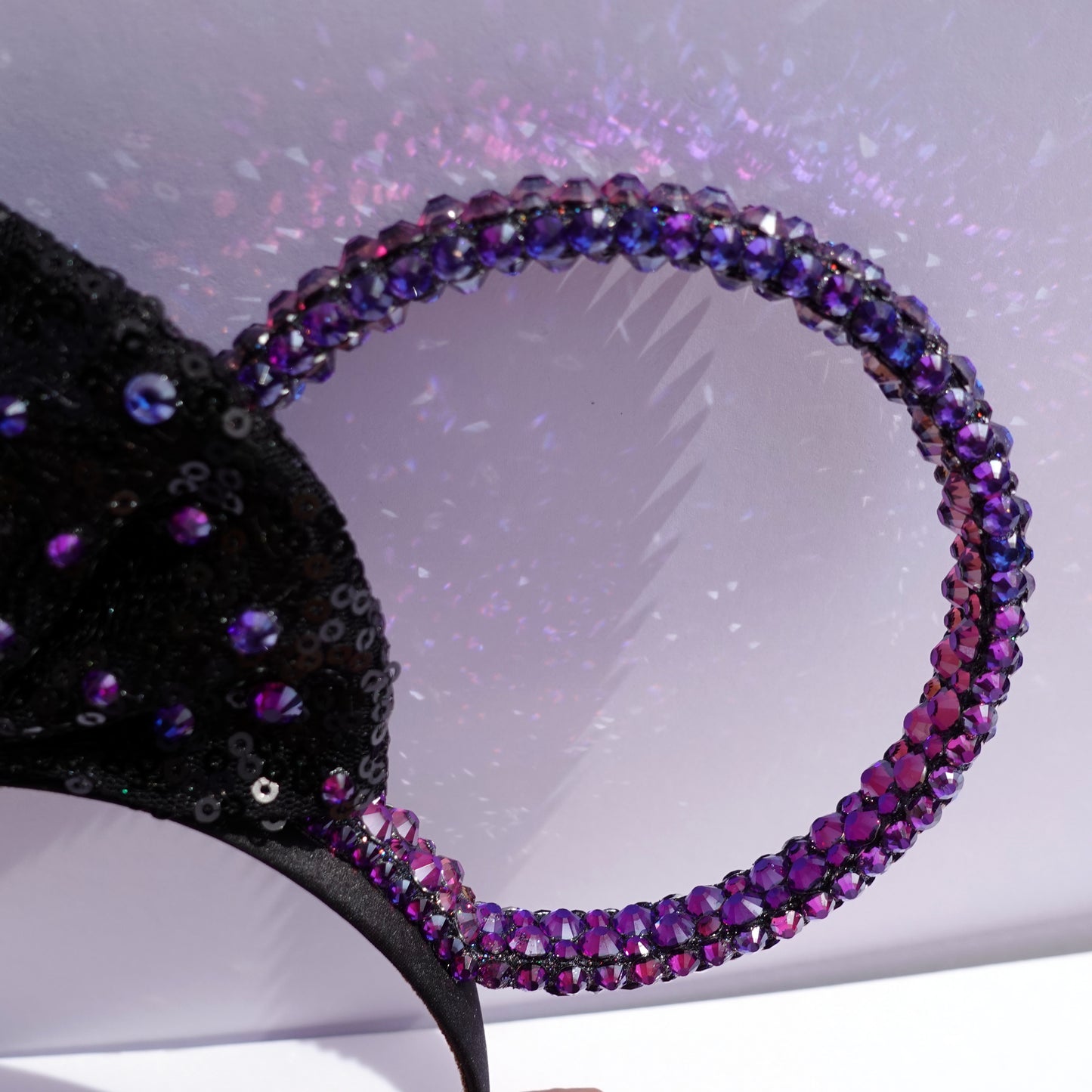 Classic Midnight Iridescent Sparkle