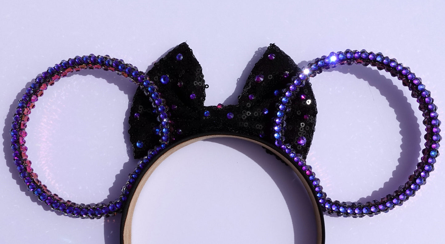 Classic Midnight Iridescent Sparkle