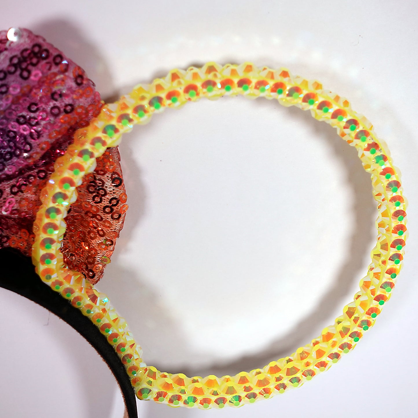 Classic Yellow Rainbow Sparkle