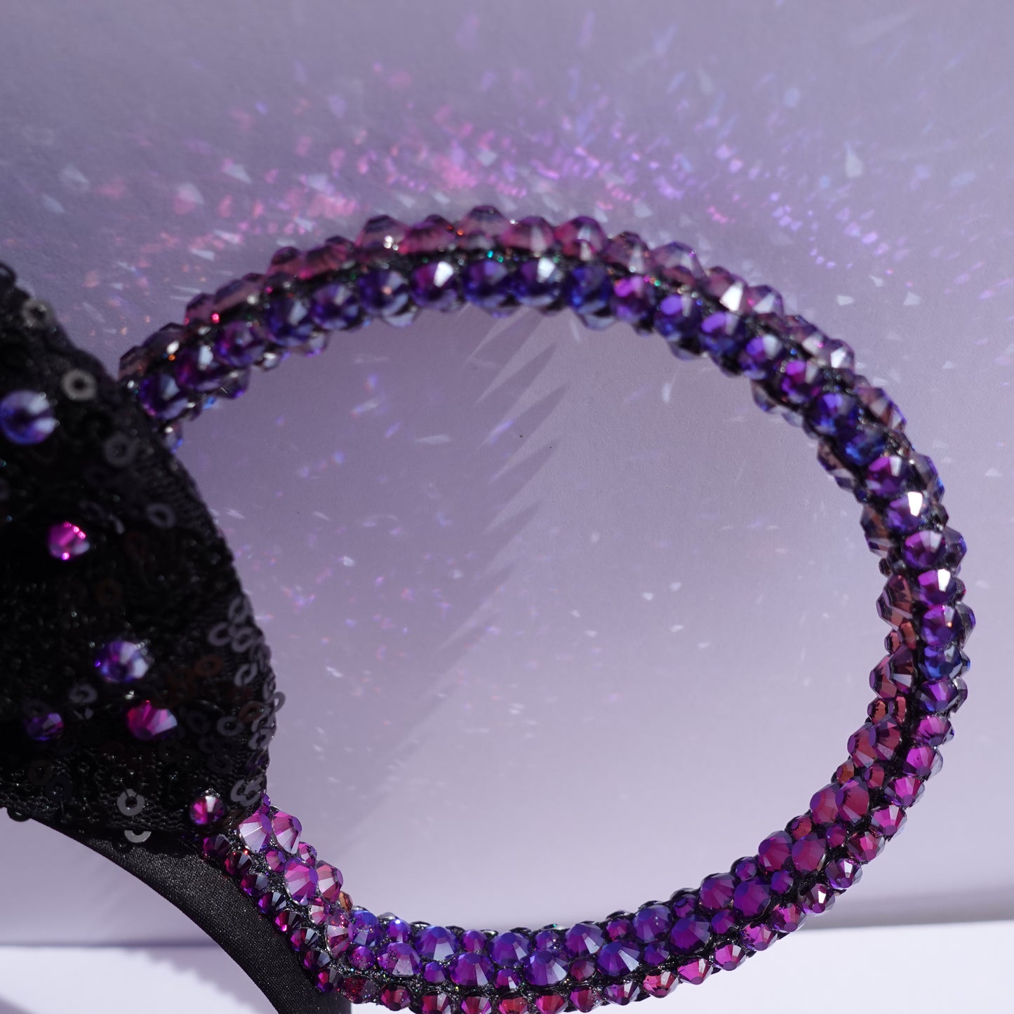 Classic Midnight Iridescent Sparkle