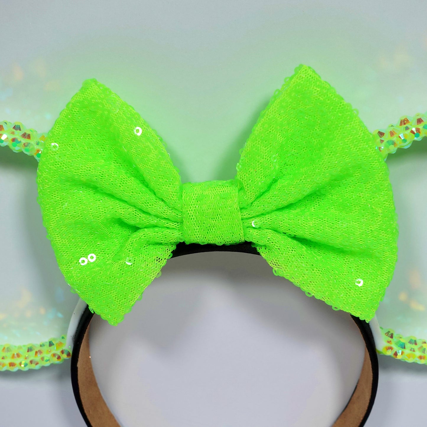 Classic Neon Green Sparkle
