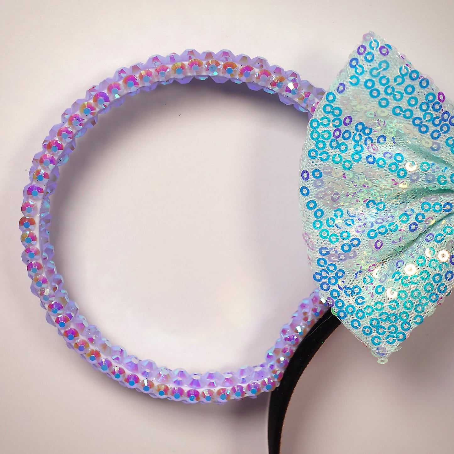 Classic Perrywinkle Sparkle With Interchangeable Bows