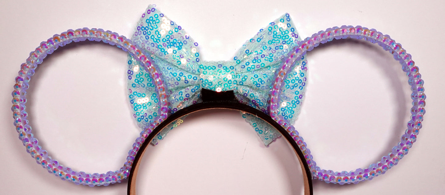 Classic Perrywinkle Sparkle With Interchangeable Bows