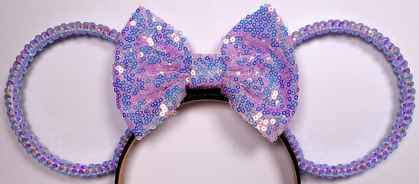 Classic Perrywinkle Sparkle With Interchangeable Bows