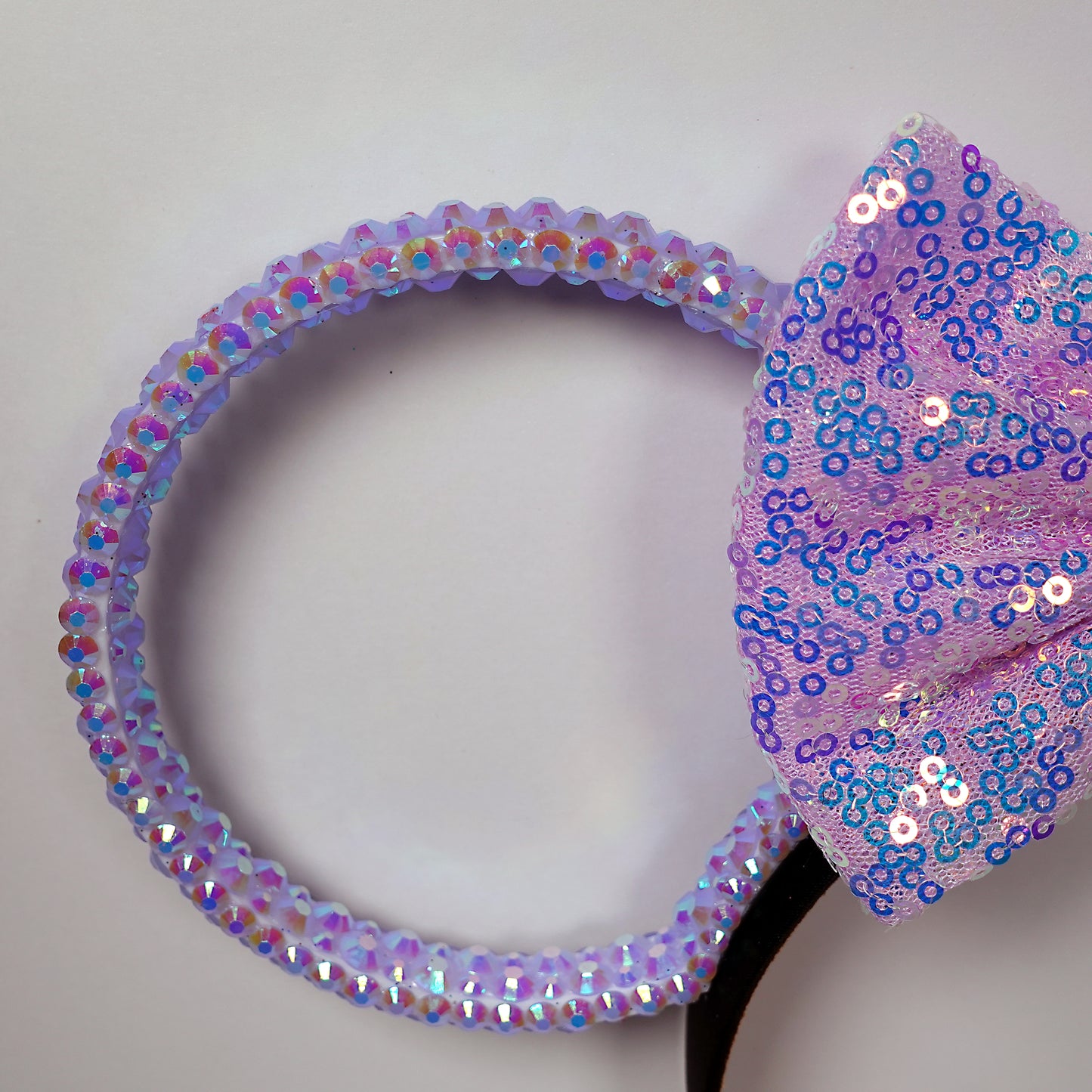 Classic Perrywinkle Sparkle With Interchangeable Bows