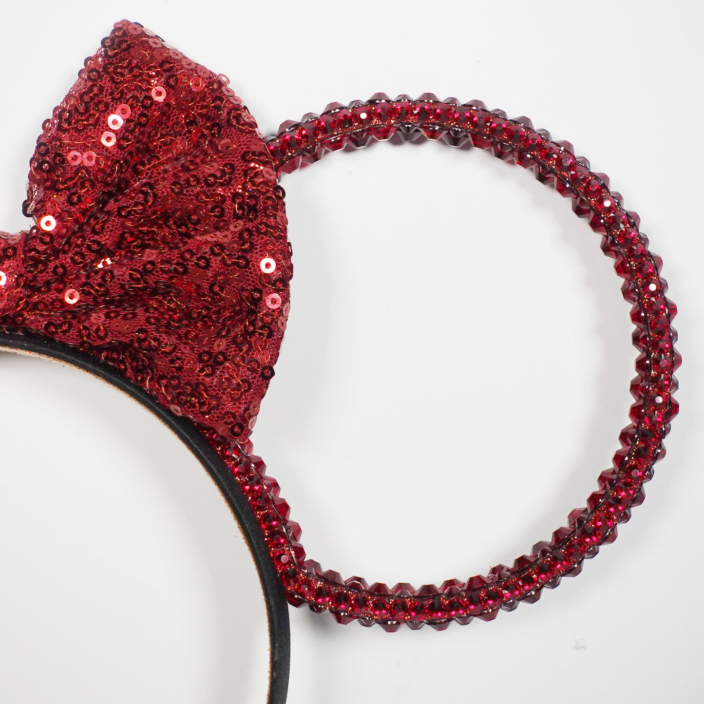 Classic Dark Red Ears