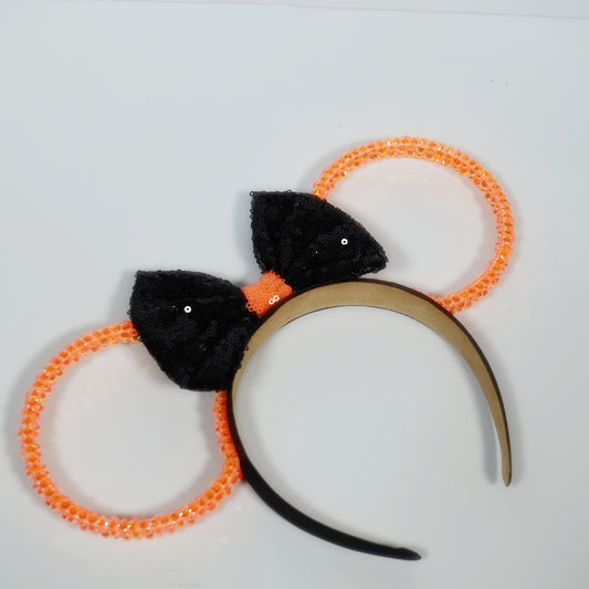 Classic Halloween Orange Magic Sparkle Ears