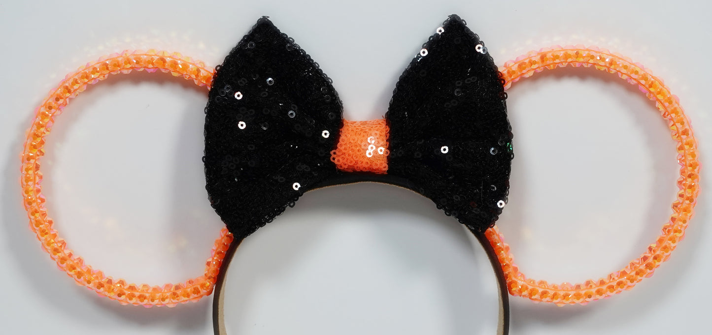 Classic Halloween Orange Magic Sparkle Ears