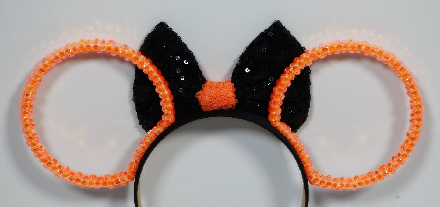 Classic Halloween Orange Magic Sparkle Ears