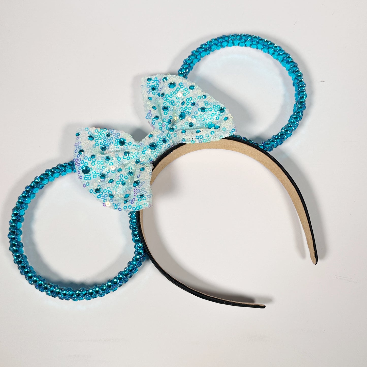 Classic Caribbean Blue Sparkle Ears