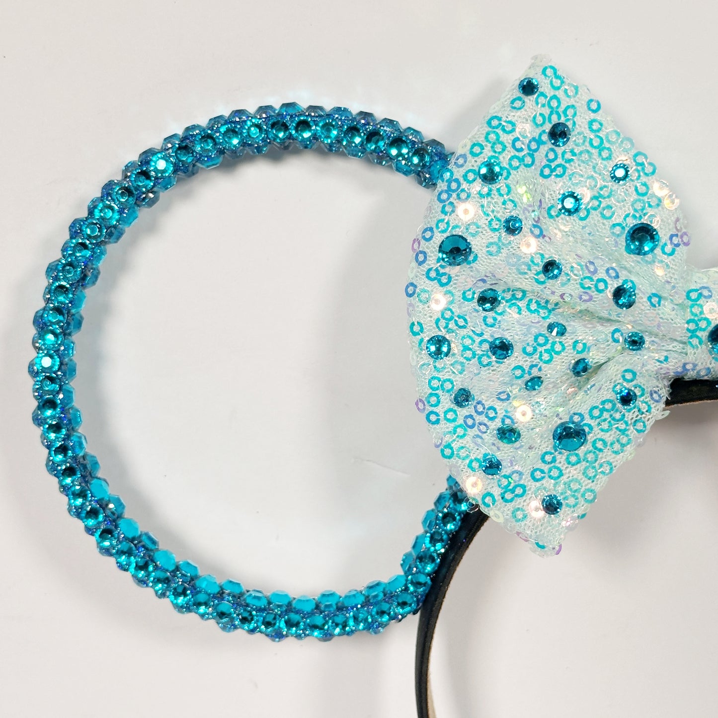 Classic Caribbean Blue Sparkle Ears