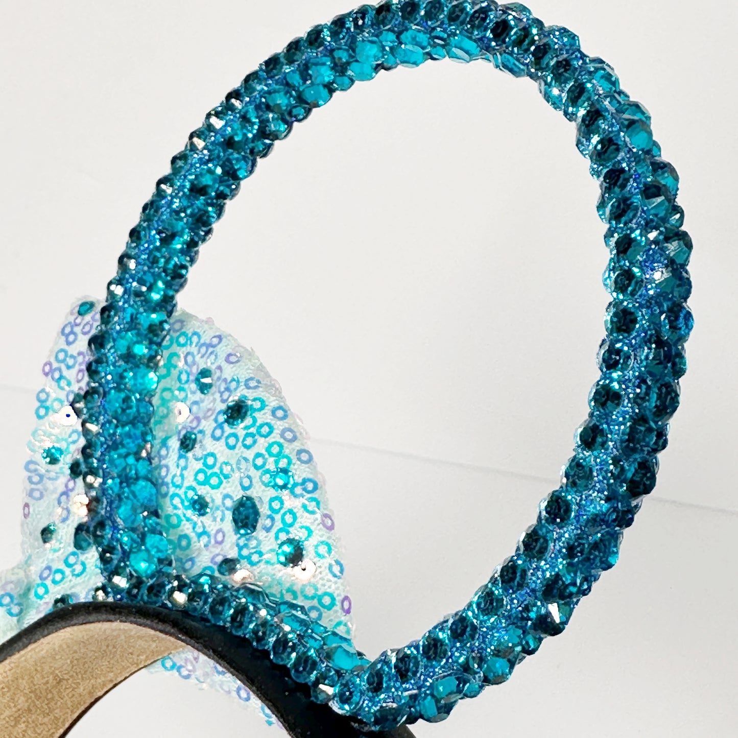 Classic Caribbean Blue Sparkle Ears